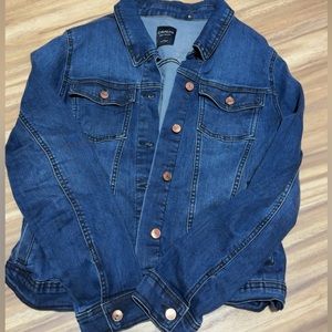 Snappy denim jacket perfect over a spring dress